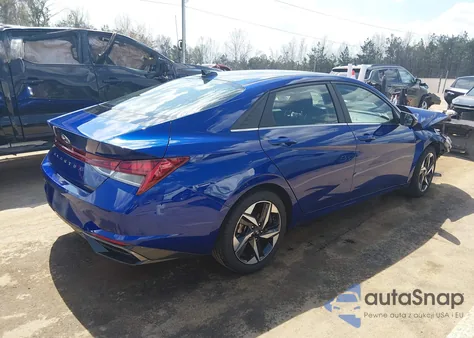 2022 Hyundai Elantra Sel z USA, uszkodzony, nr VIN 5NPLN4AG4NH080950